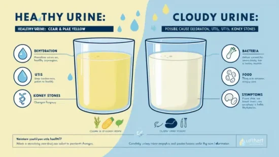 cloudy urine