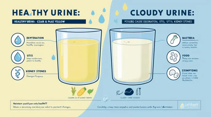 cloudy urine