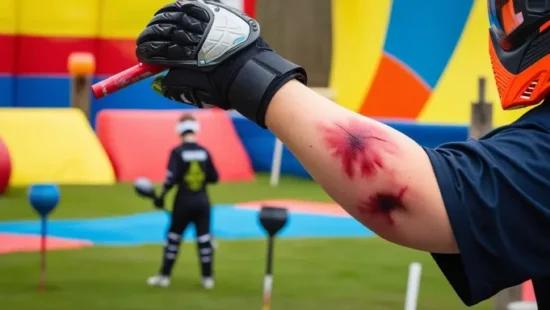 paintball bruises