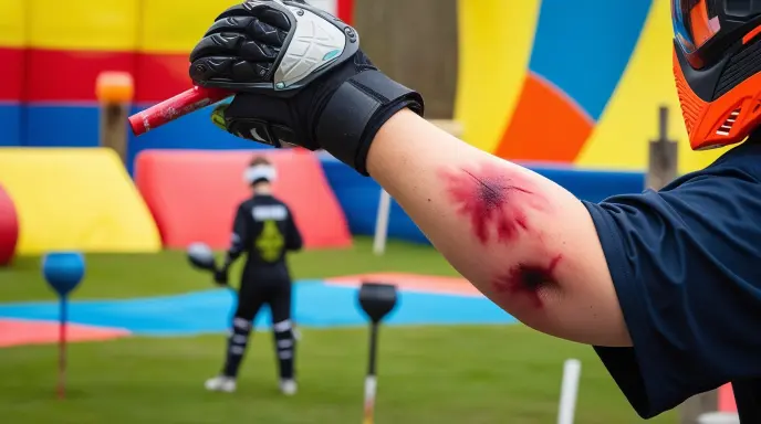 paintball bruises