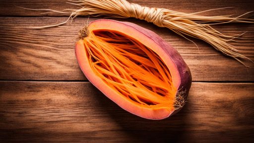 fiber in sweet potato