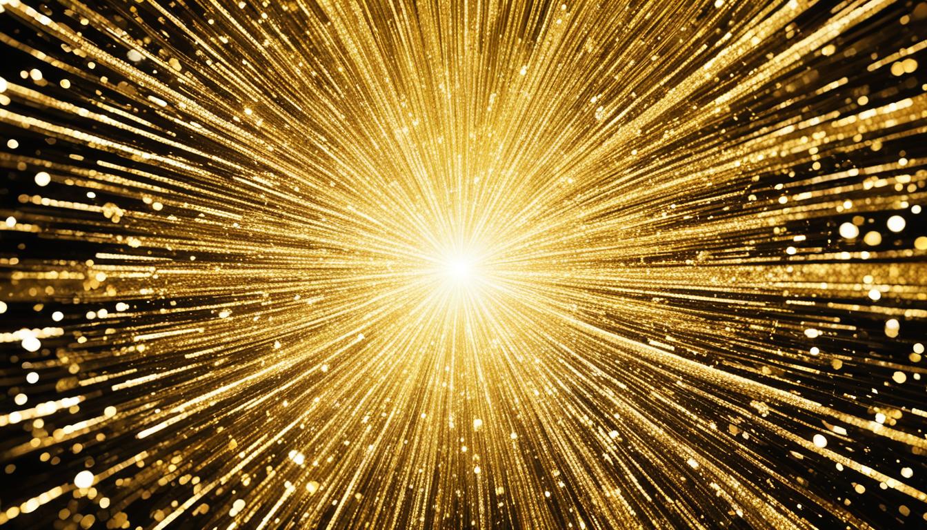 gold glitter
