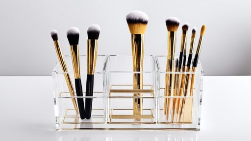 makeup brush holder