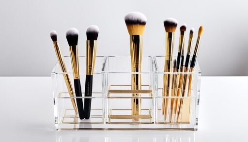 makeup brush holder