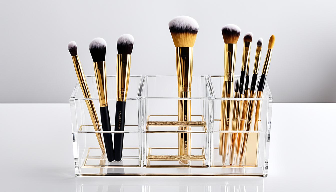 makeup brush holder